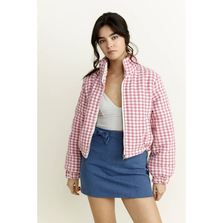 Plaid Puffer