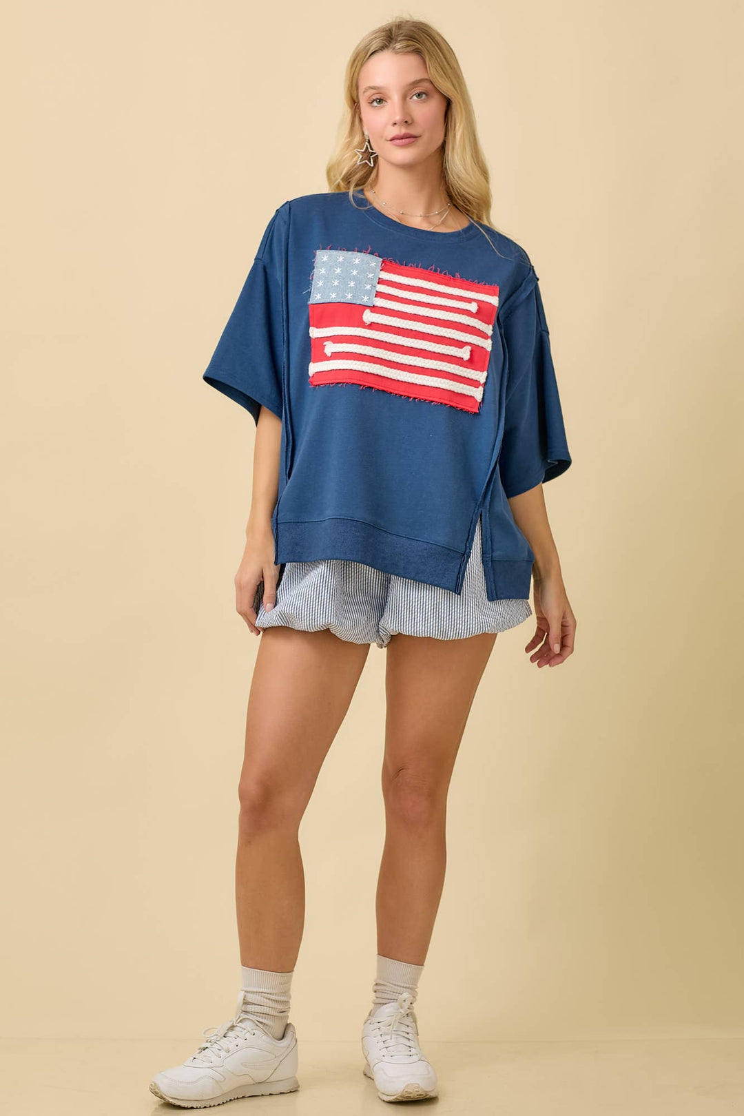 Patchwork Merica Top - Baycreek & Co