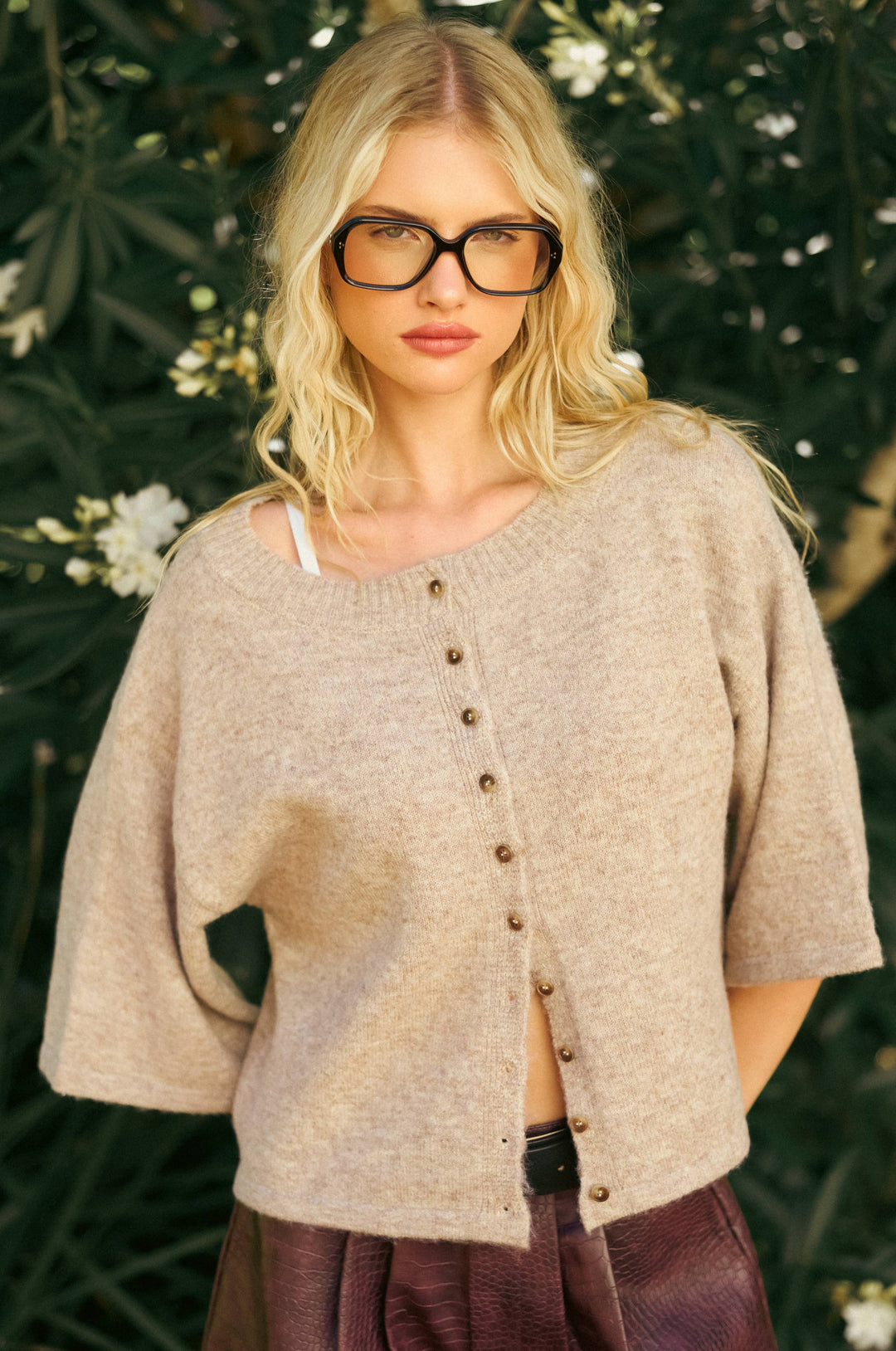 Jeanette Half Sleeve Cardigan