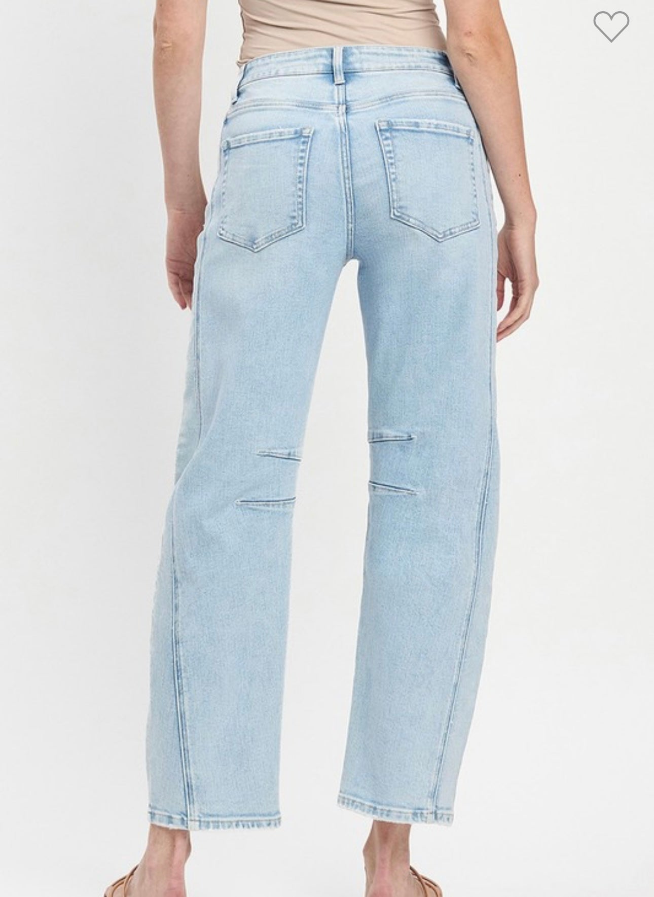 Harper Barrel Leg Jean