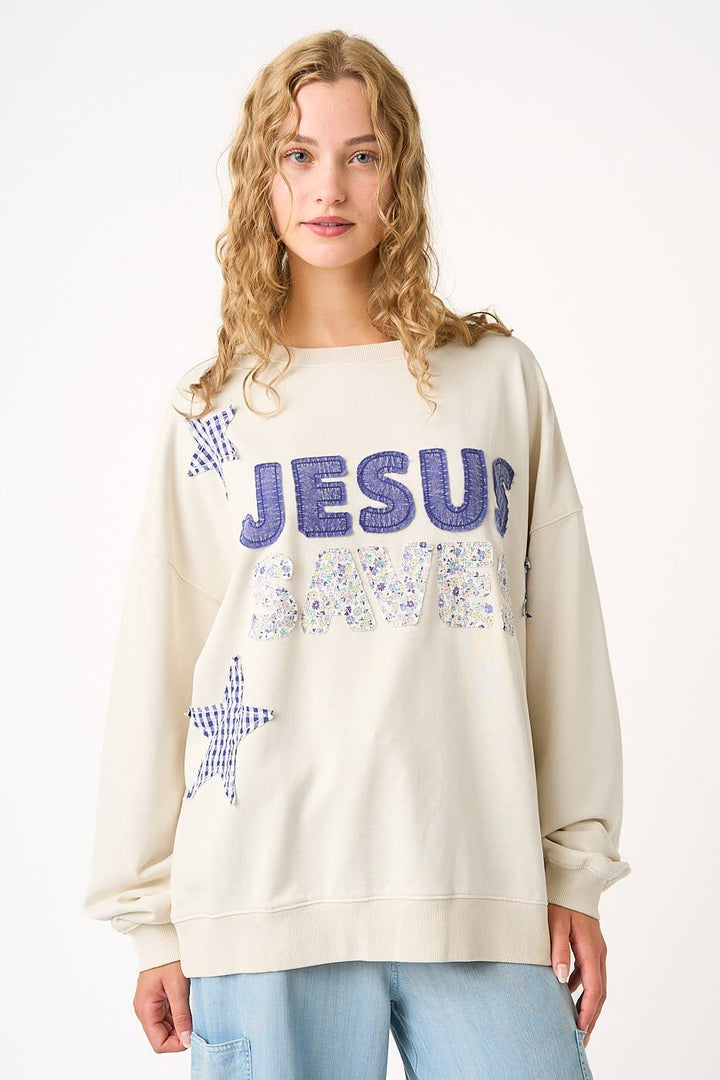 Jesus Saves Patchwork Crew