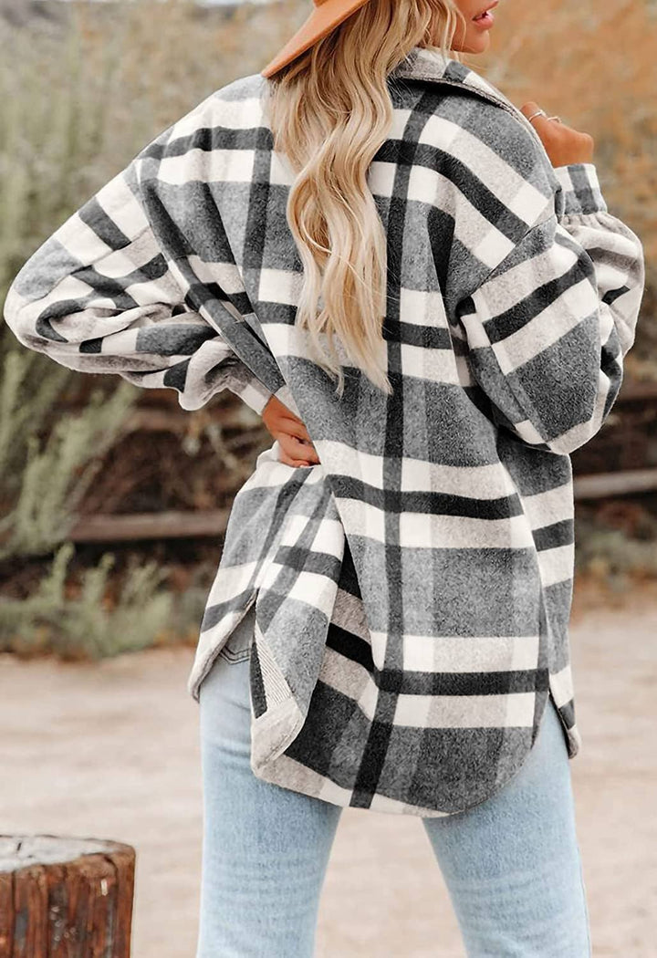 Plaid Button Flannel