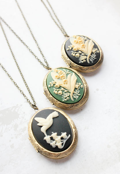 Lily of the Valley Locket