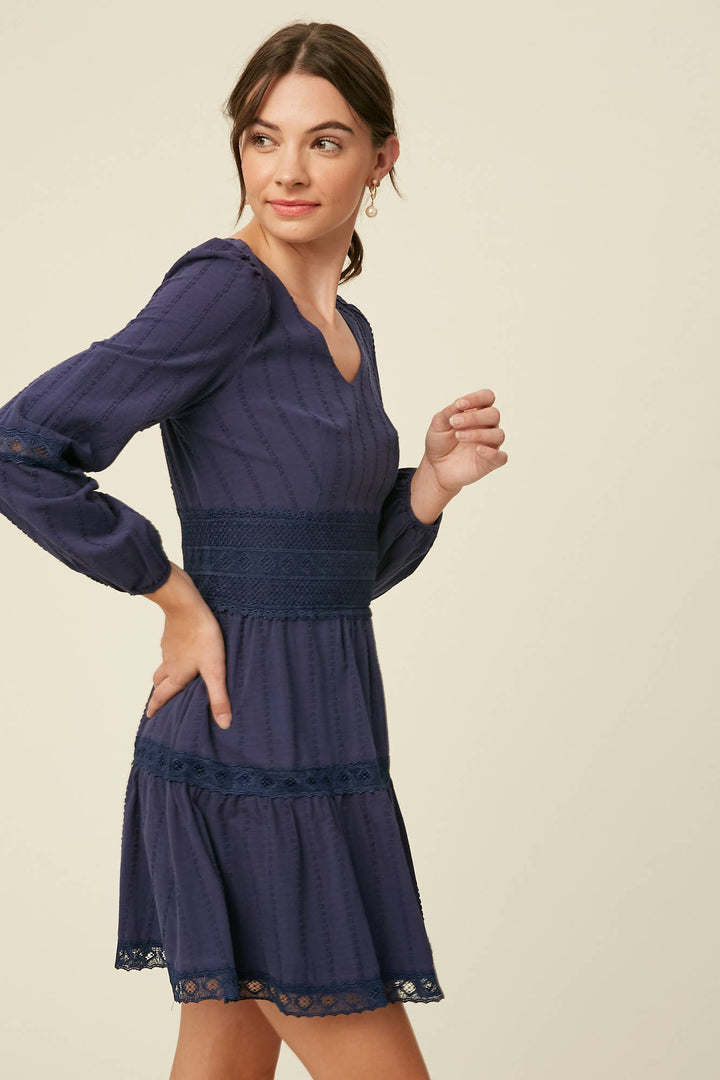 Cotton Lace Dress - Baycreek & Co