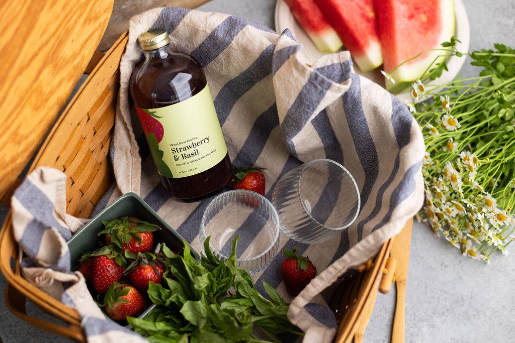 Strawberry & Basil Cocktail - Baycreek & Co