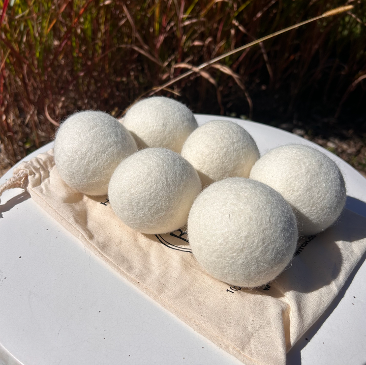 Set of 6 Organic Wool Dryer Balls | Faire Market Bestseller - Baycreek & Co