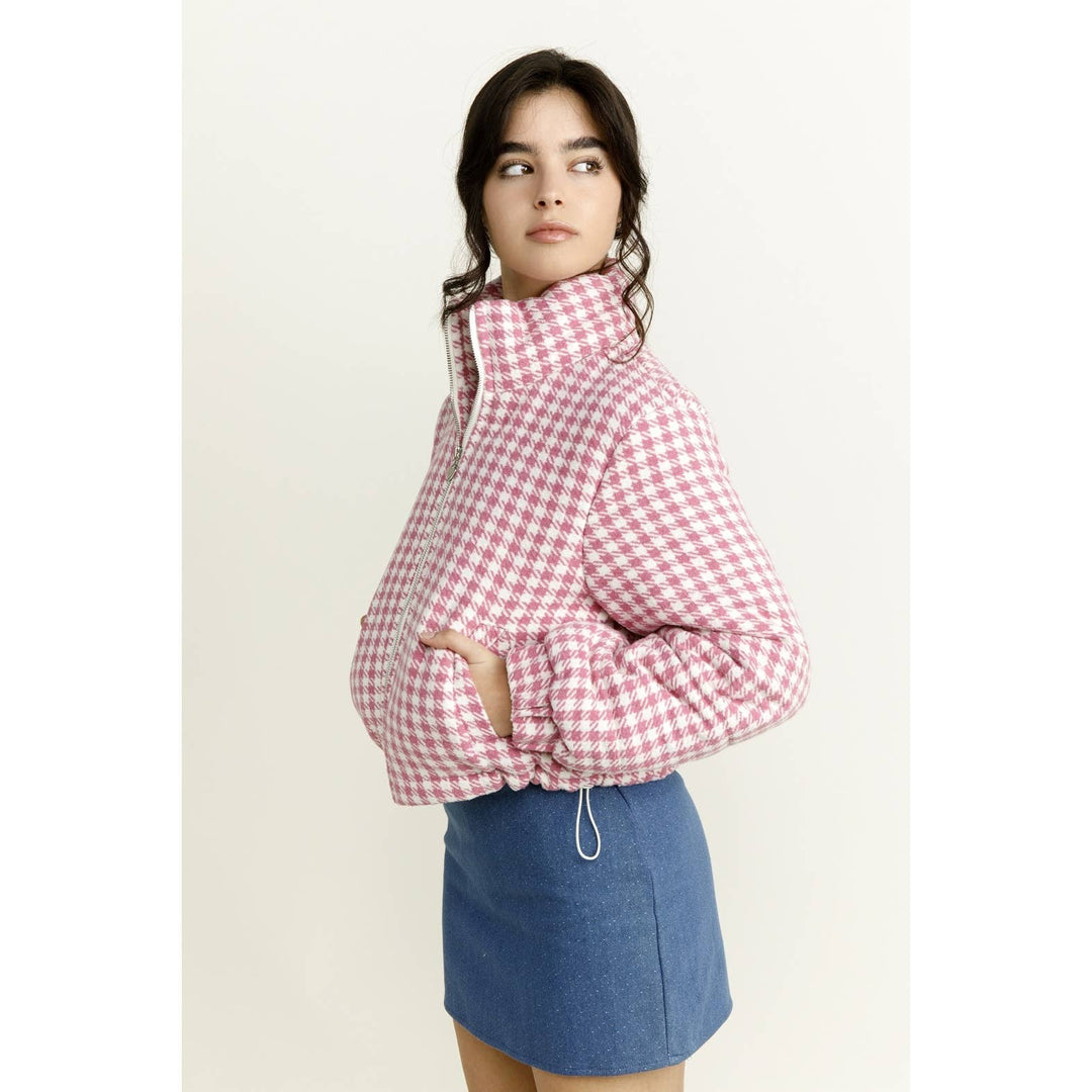 Plaid Puffer