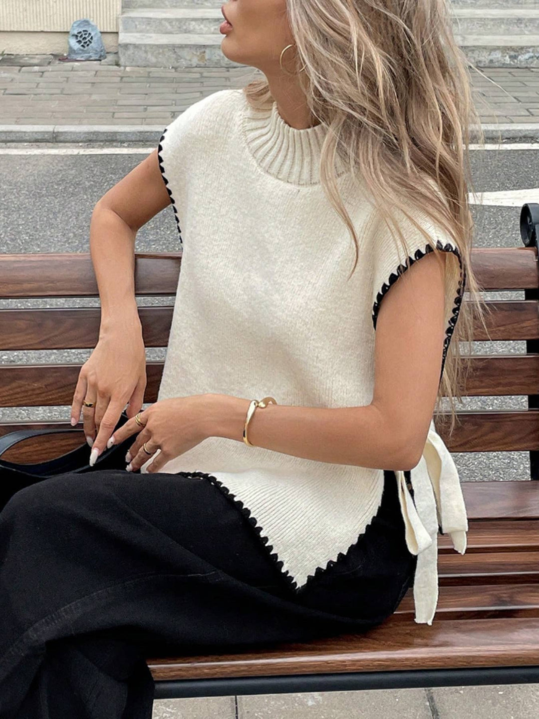 Rue Tie Knit Vest