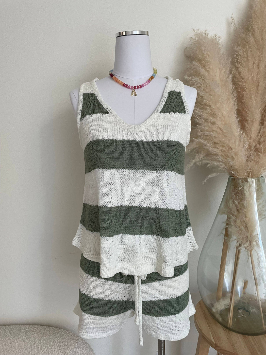 Knit Stripe Set - Baycreek & Co