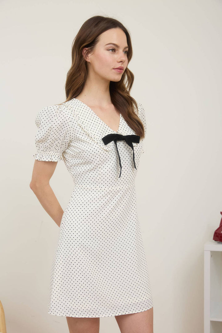 Polka Dot Midi Dress