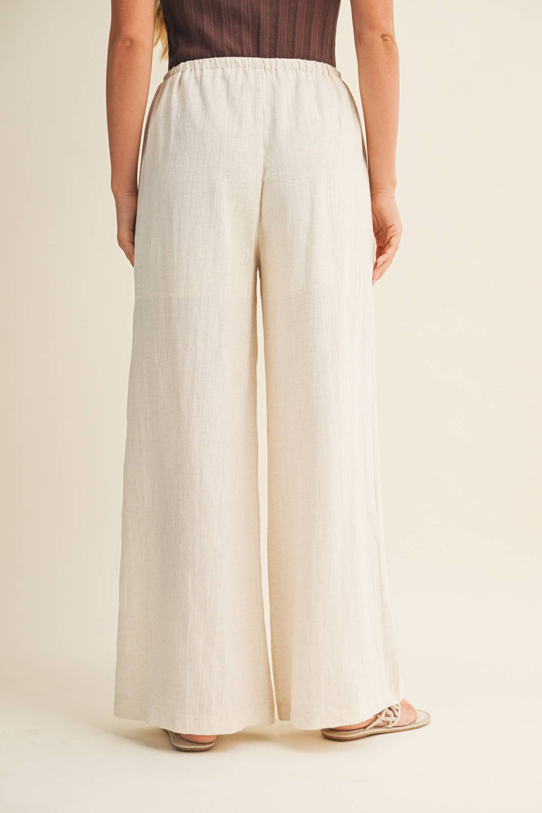 Lacy Linen Bottoms - Baycreek & Co