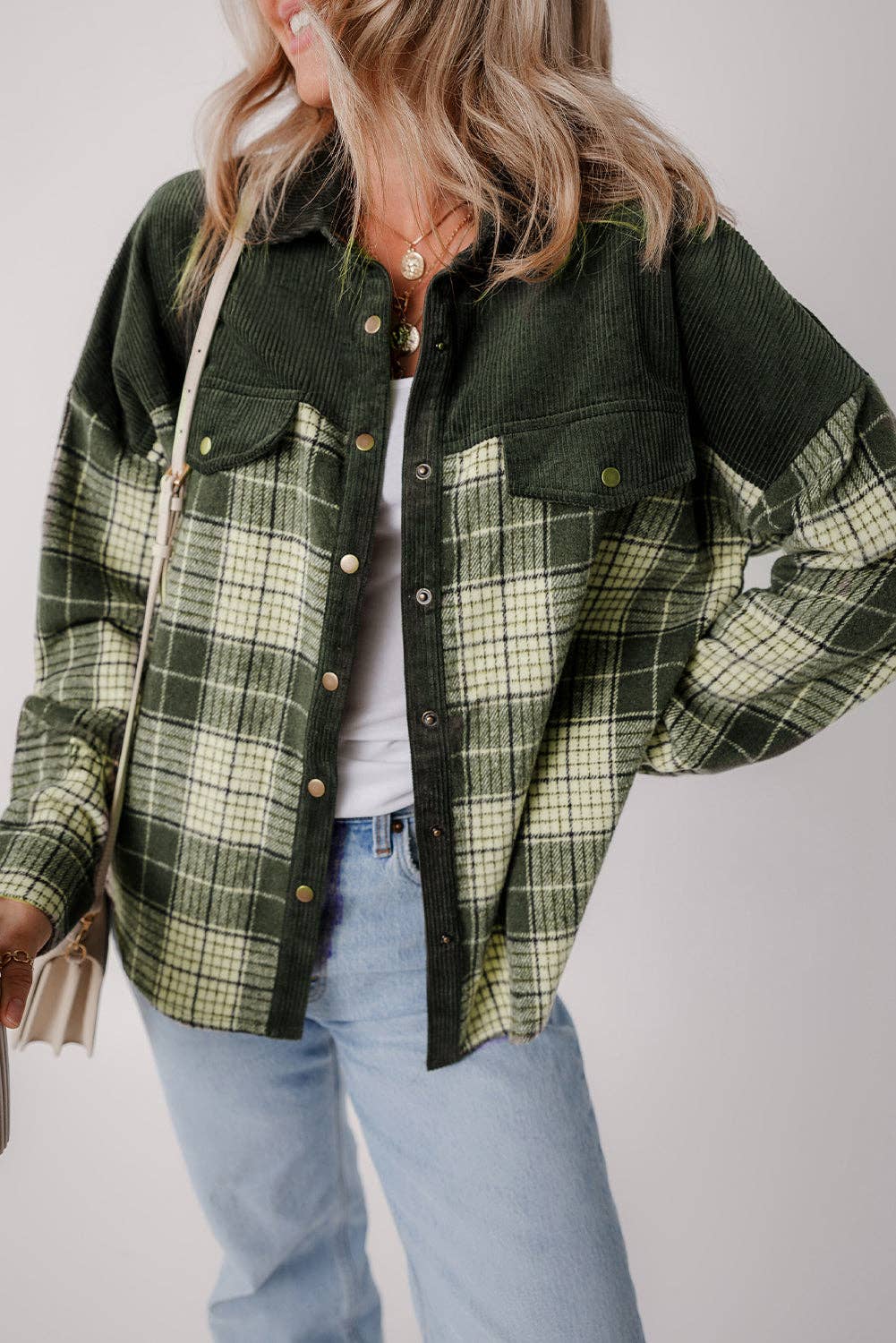 Evergreen Shacket