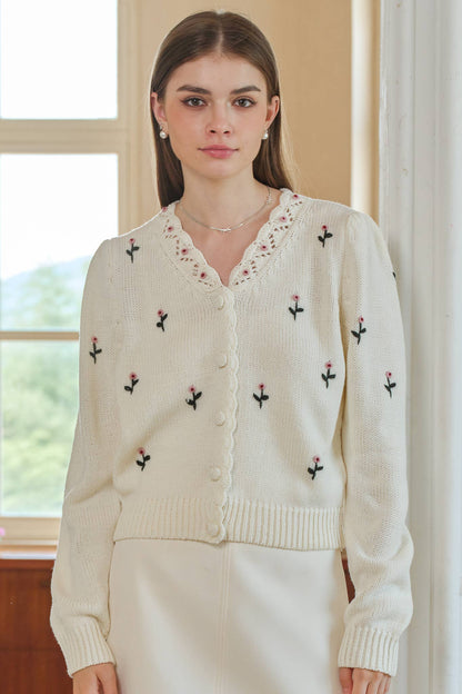 Lainey Button-Up Cardigan