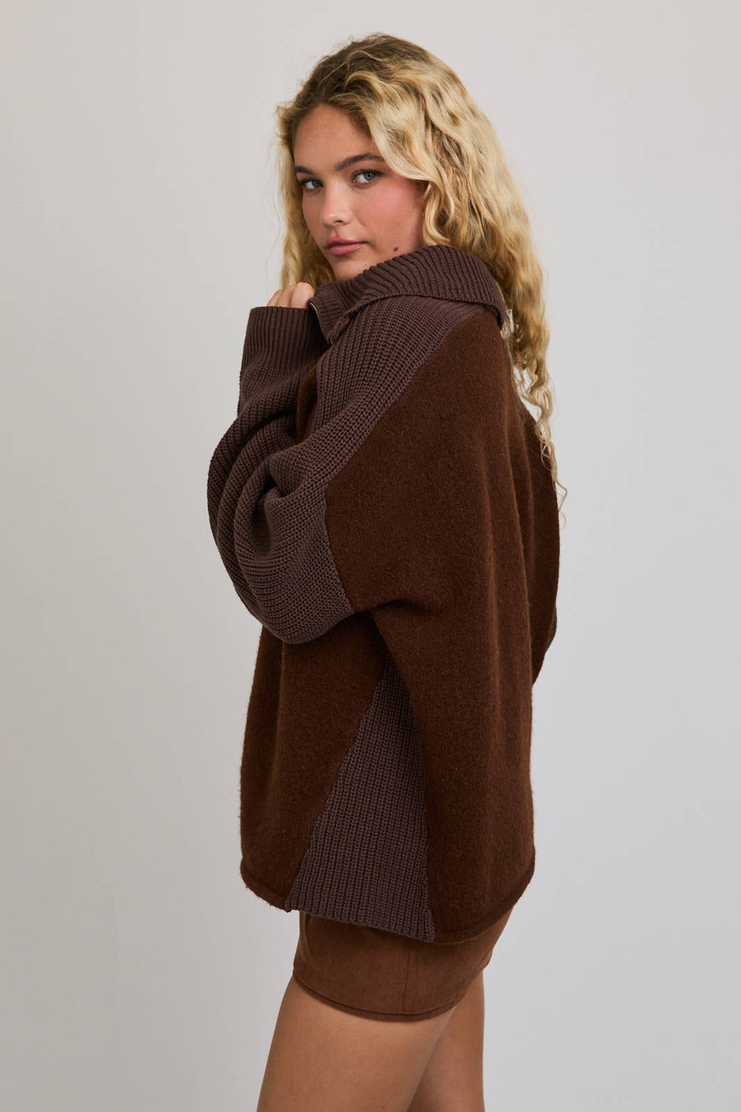 Mocha Ridge Quarter Zip