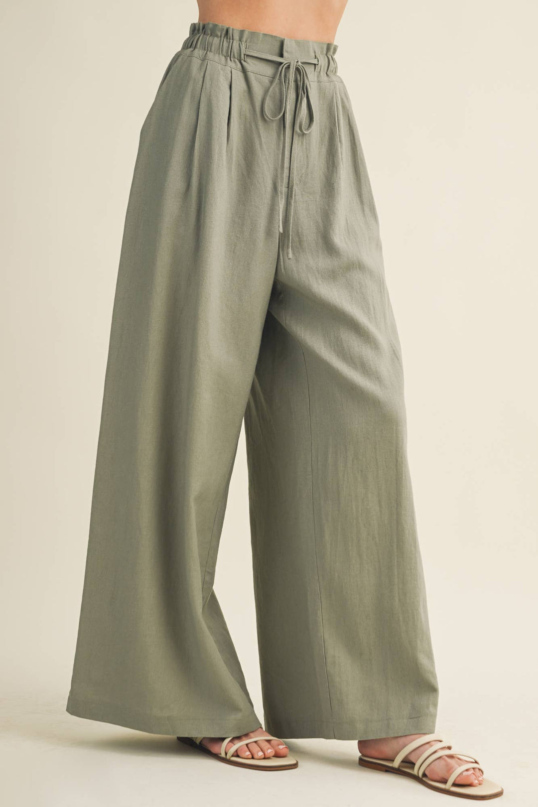 Medow Pleated Pants - Baycreek & Co