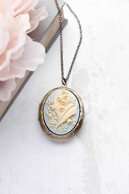 Lily of the Valley Locket