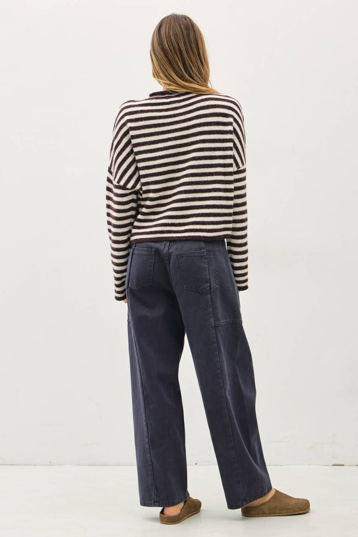 Piper Cardigan - Striped - Baycreek & Co