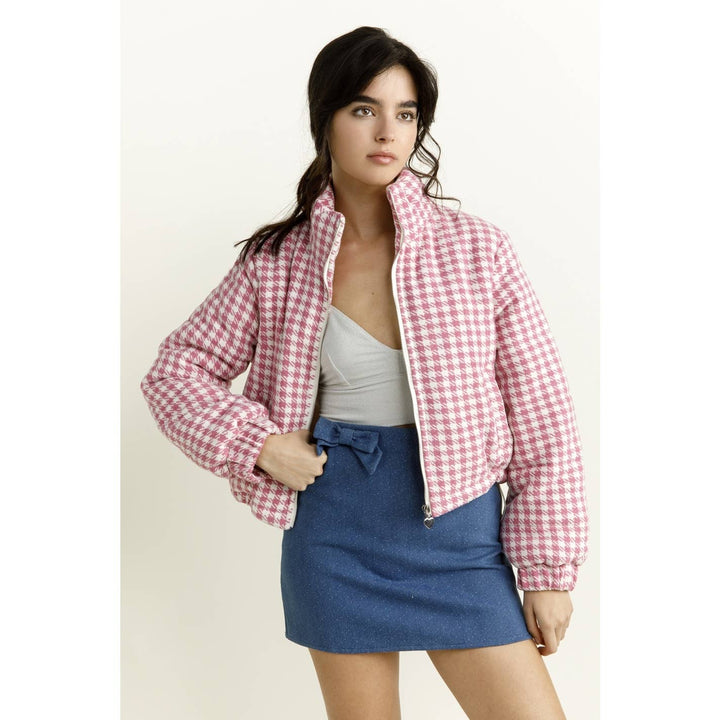 Plaid Puffer