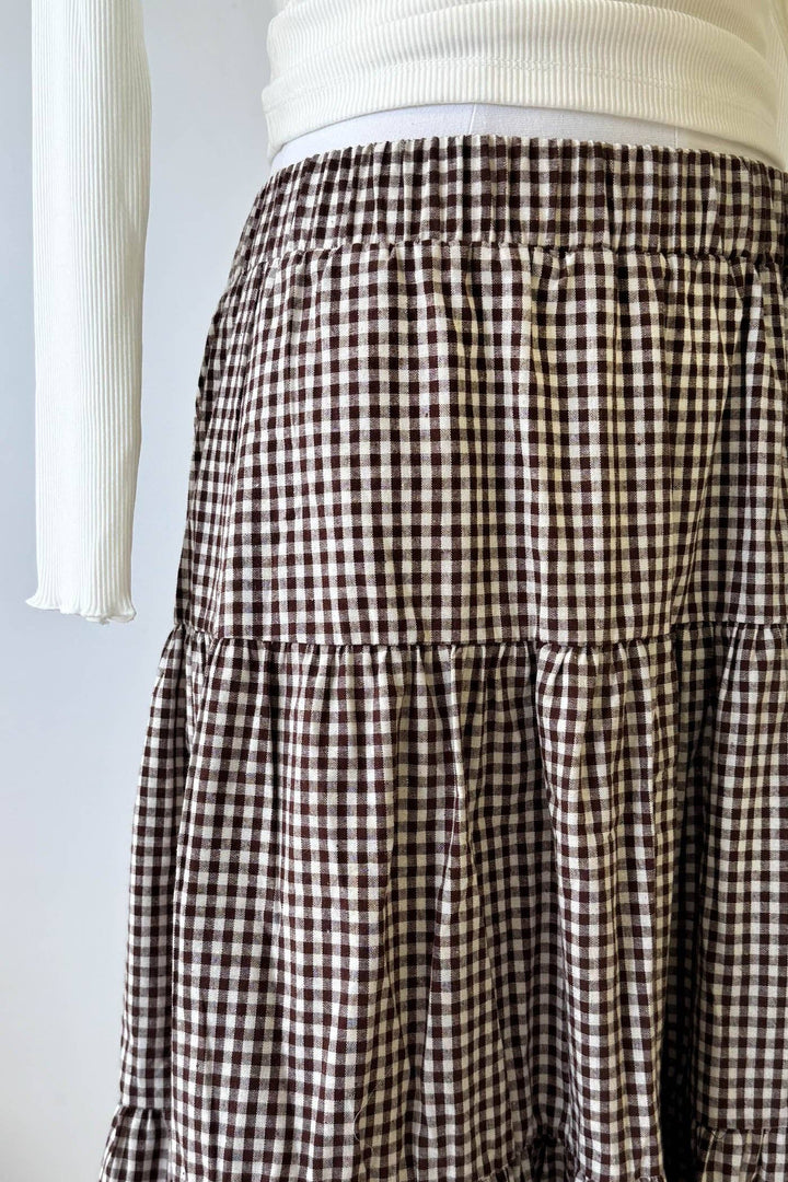 Wren Gingham Skirt