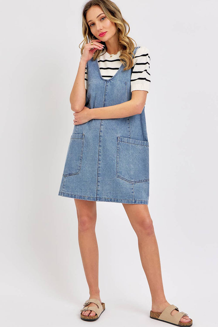 Downtown Denim Dress