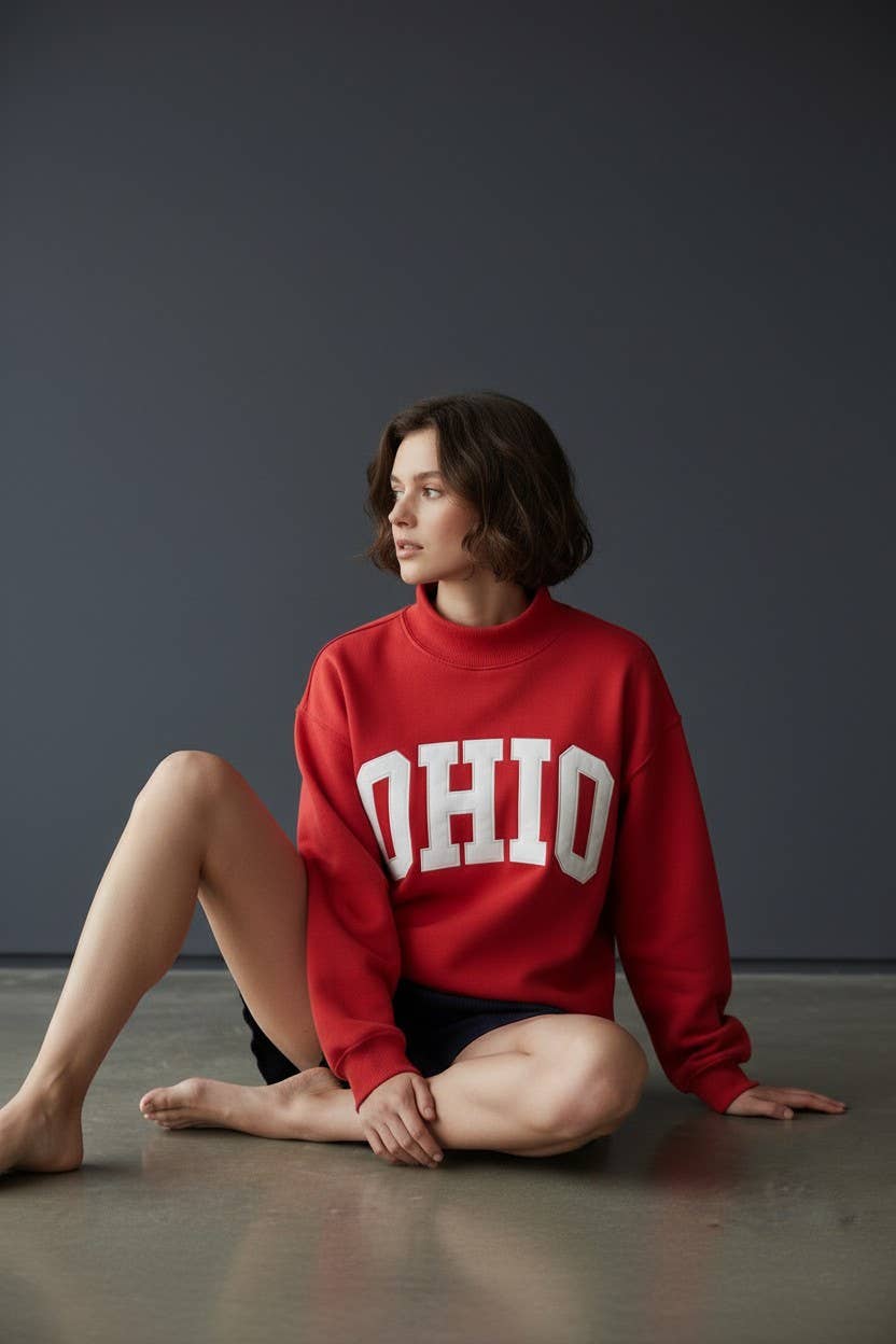 OHIO Mock Neck