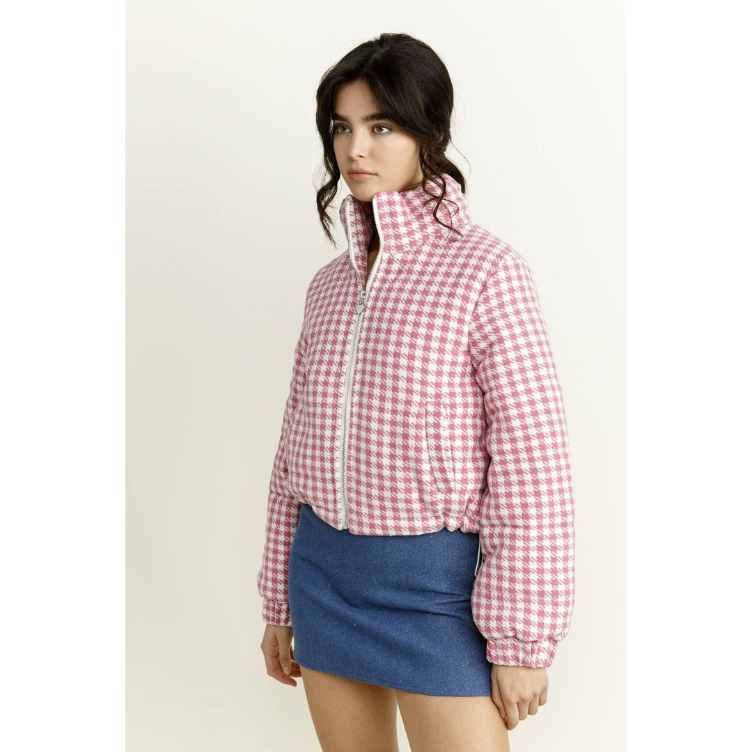 Plaid Puffer