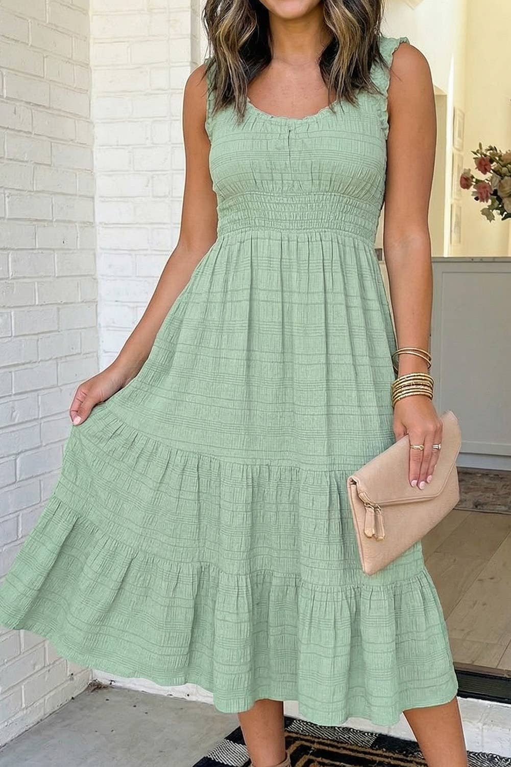 Sea foam Dress - Baycreek & Co