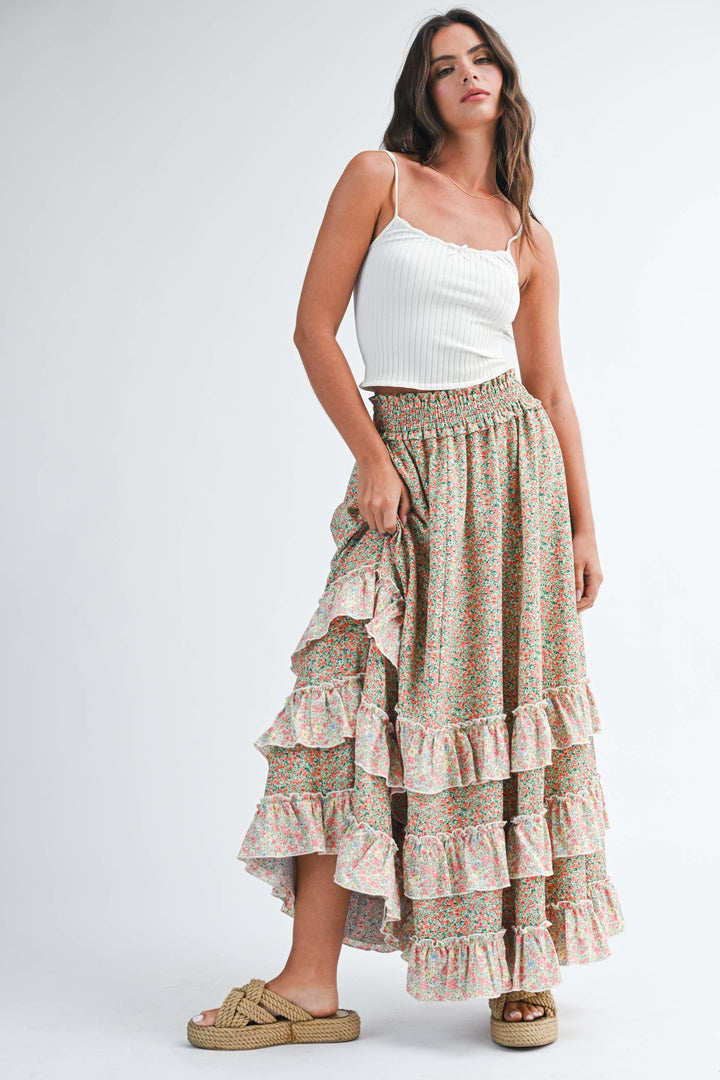 Ciao Ruffle Skirt - Baycreek & Co