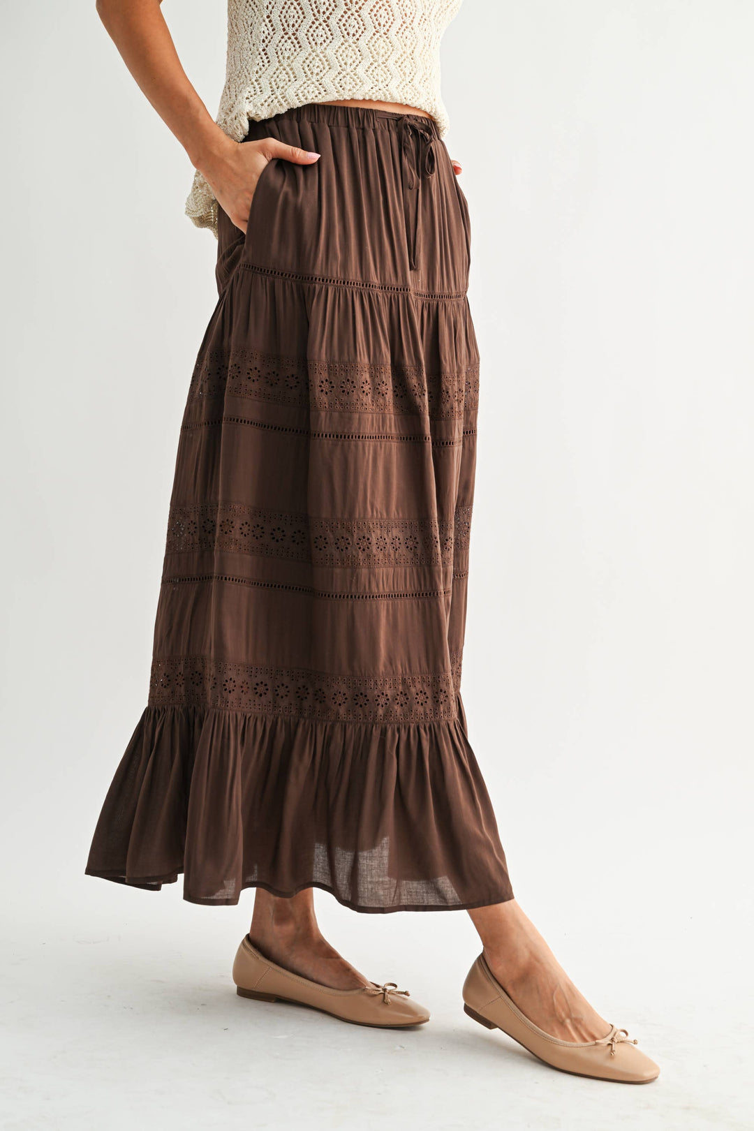 Anglican Maxi Skirt - Baycreek & Co
