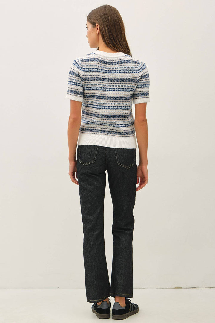 Hallie Short Sleeve Sweater