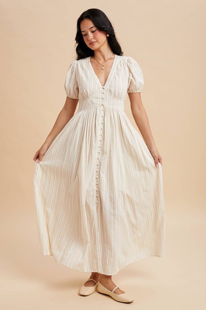 Elizabeth Stripe Dress