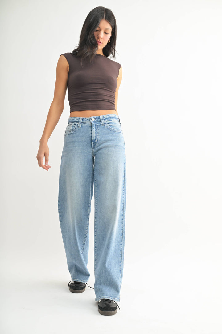 Low Slung Vintage Straight