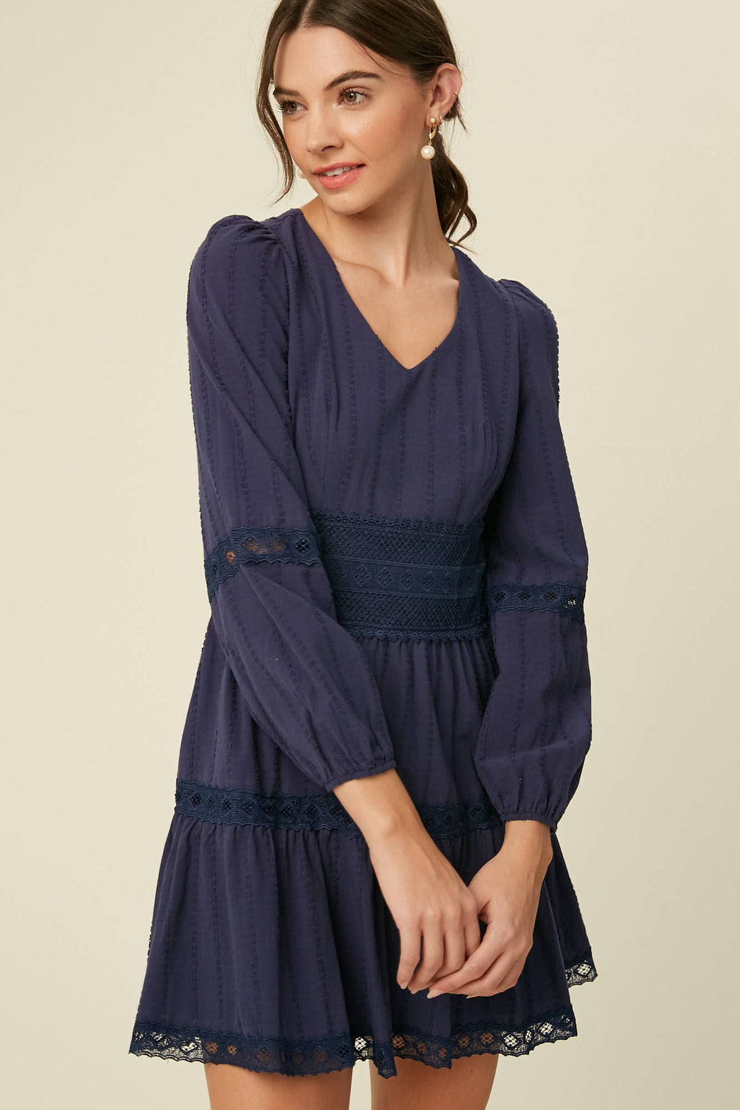 Cotton Lace Dress - Baycreek & Co