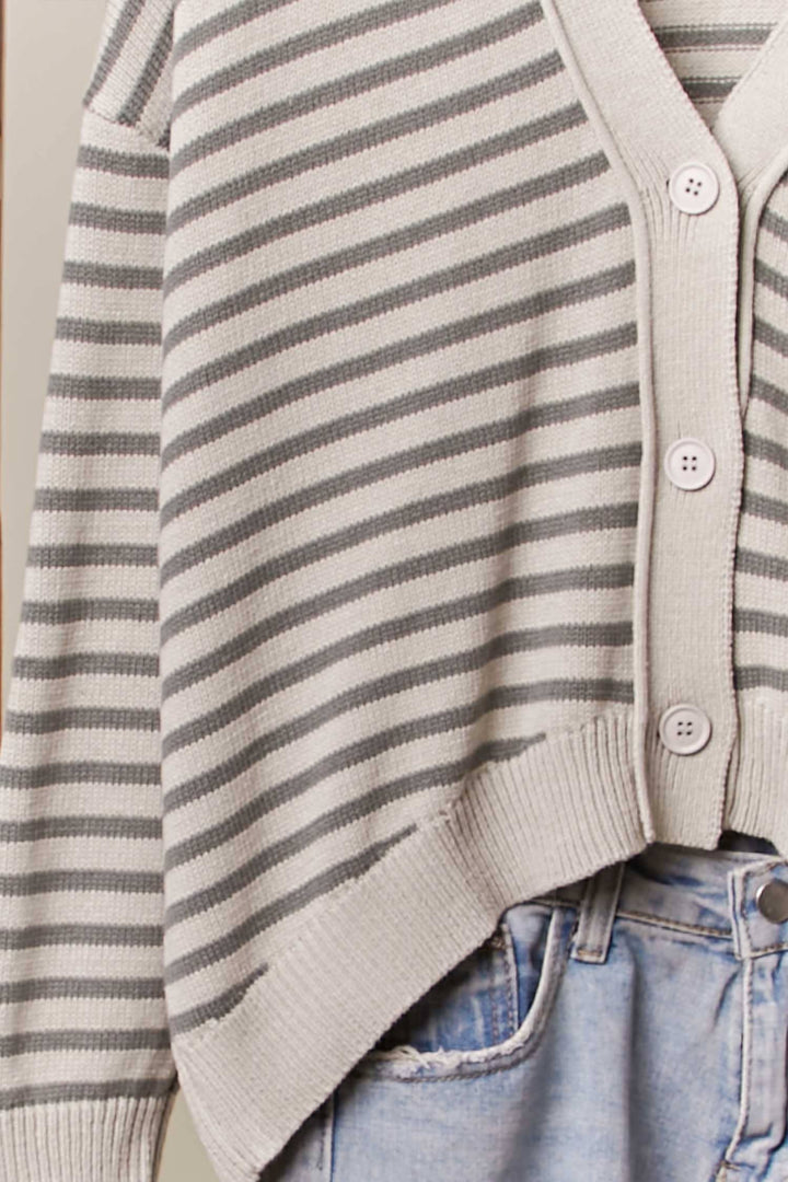 Hazel Stripe Cardigan