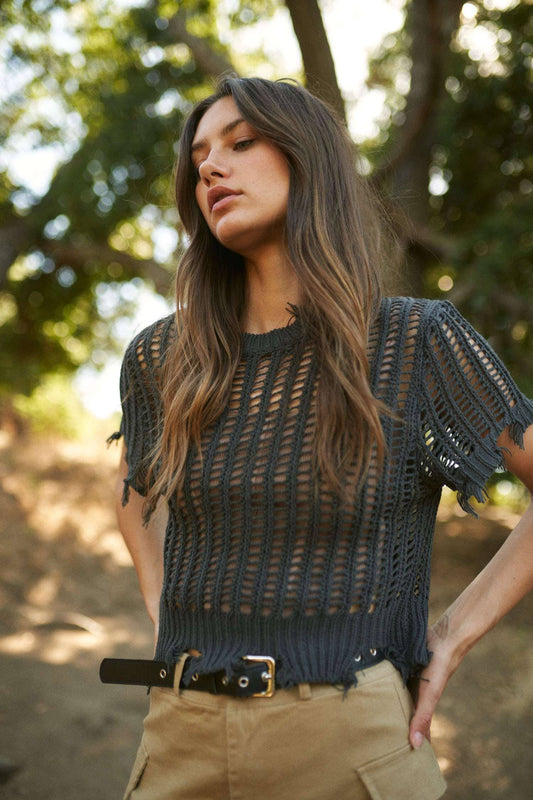Crochet Cover Up Top