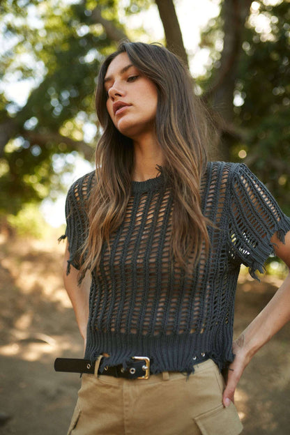 Crochet Cover Up Top