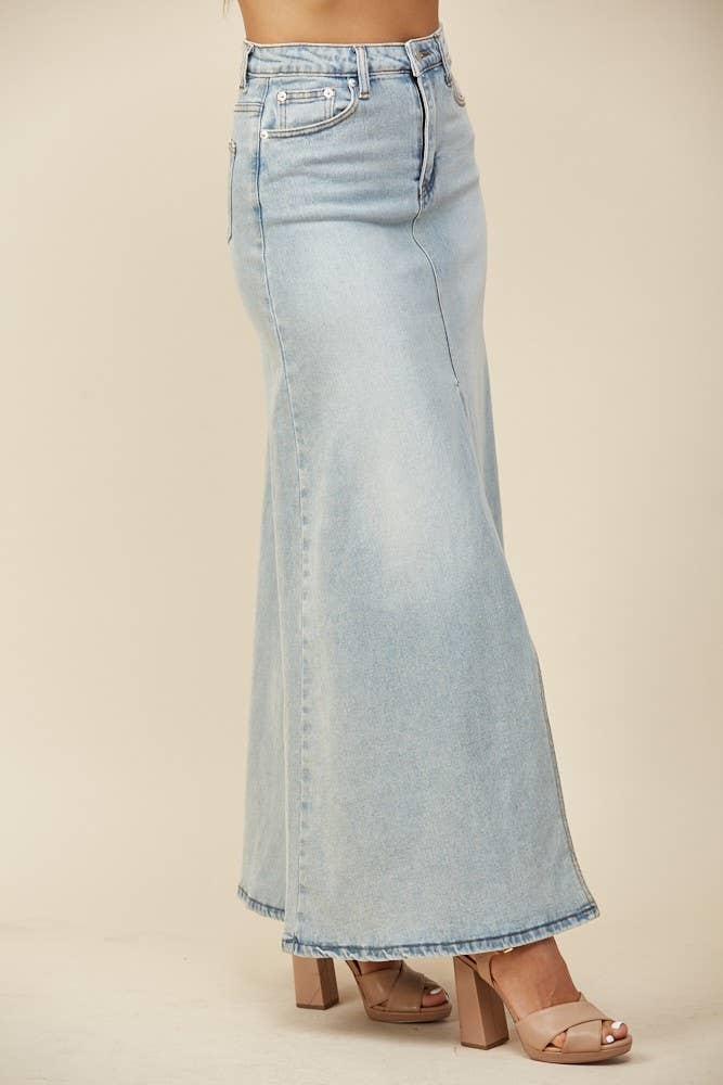 The Westin Denim Skirt