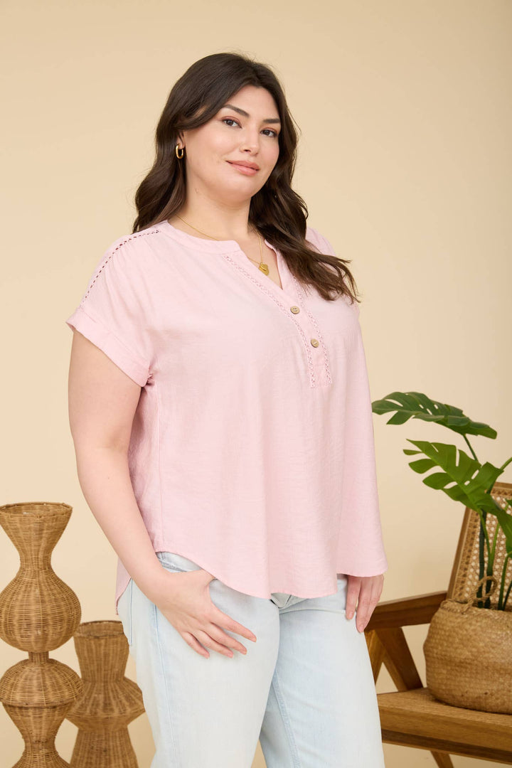 Plus illila Top - Baycreek & Co