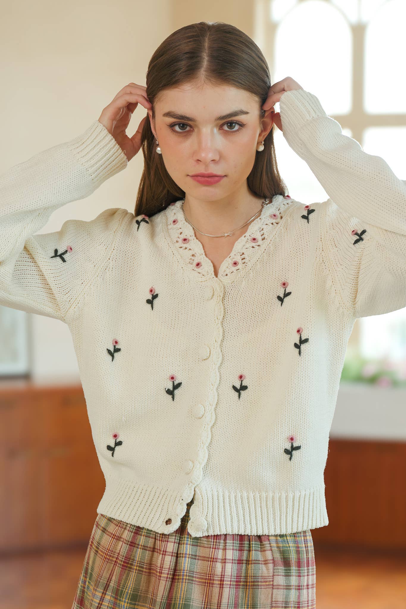 Lainey Button-Up Cardigan