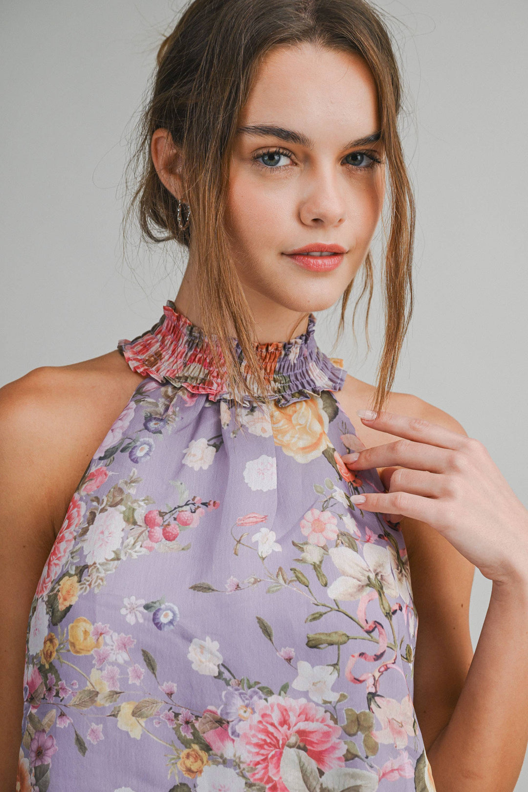 Ainsley Floral Midi Dress - Baycreek & Co