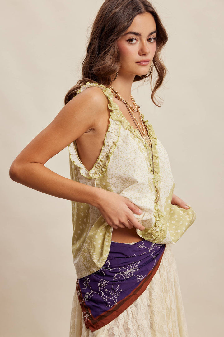 Patchwork Tank Top