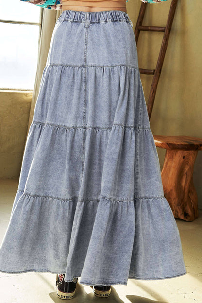 Darby Denim Skirt