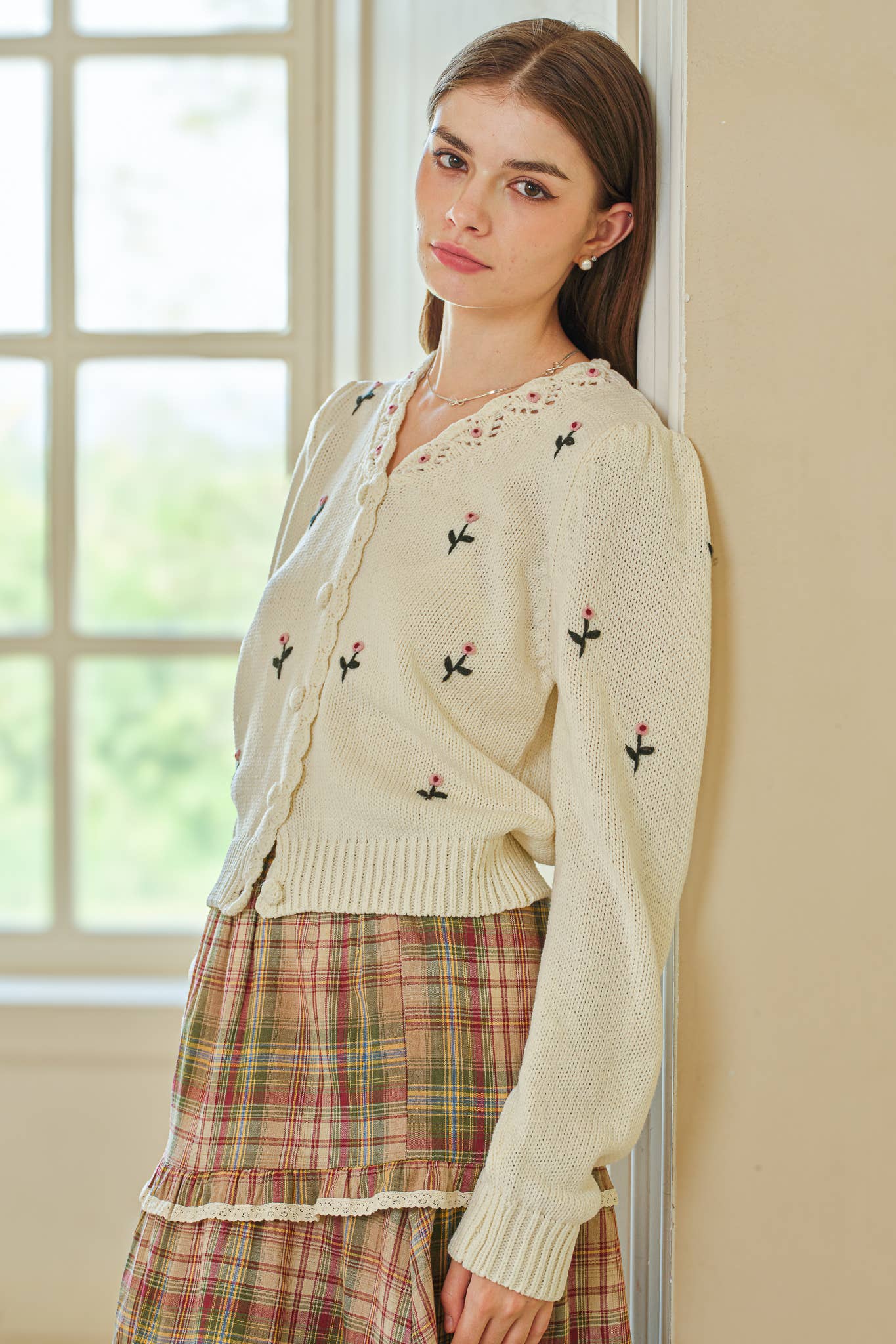 Lainey Button-Up Cardigan