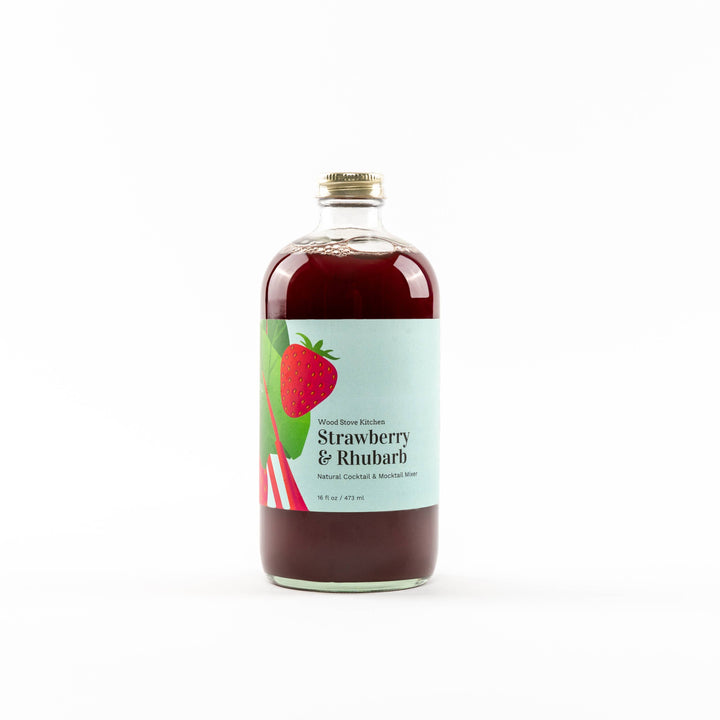 Strawberry-Rhubarb Cocktail - Baycreek & Co