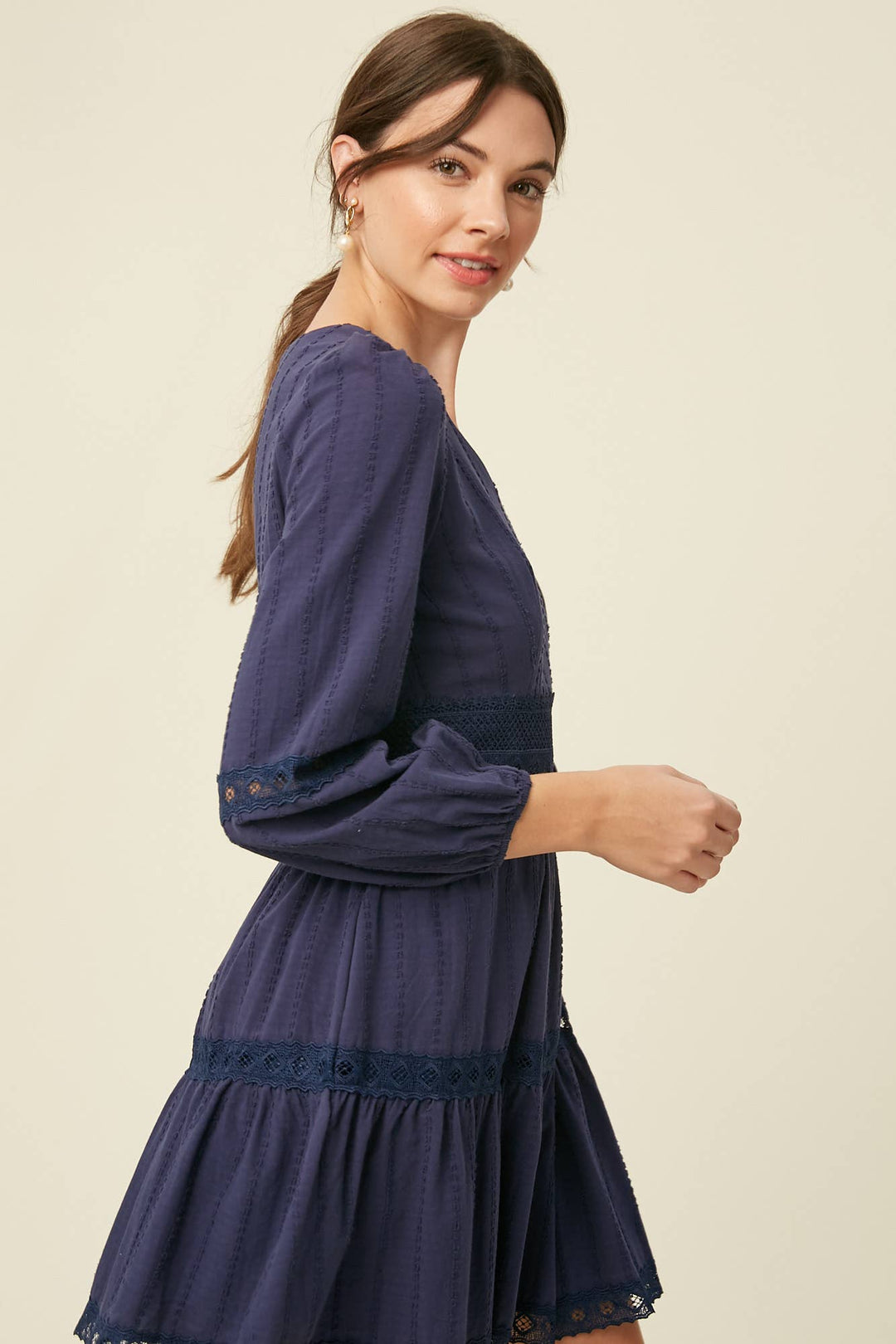 Cotton Lace Dress - Baycreek & Co