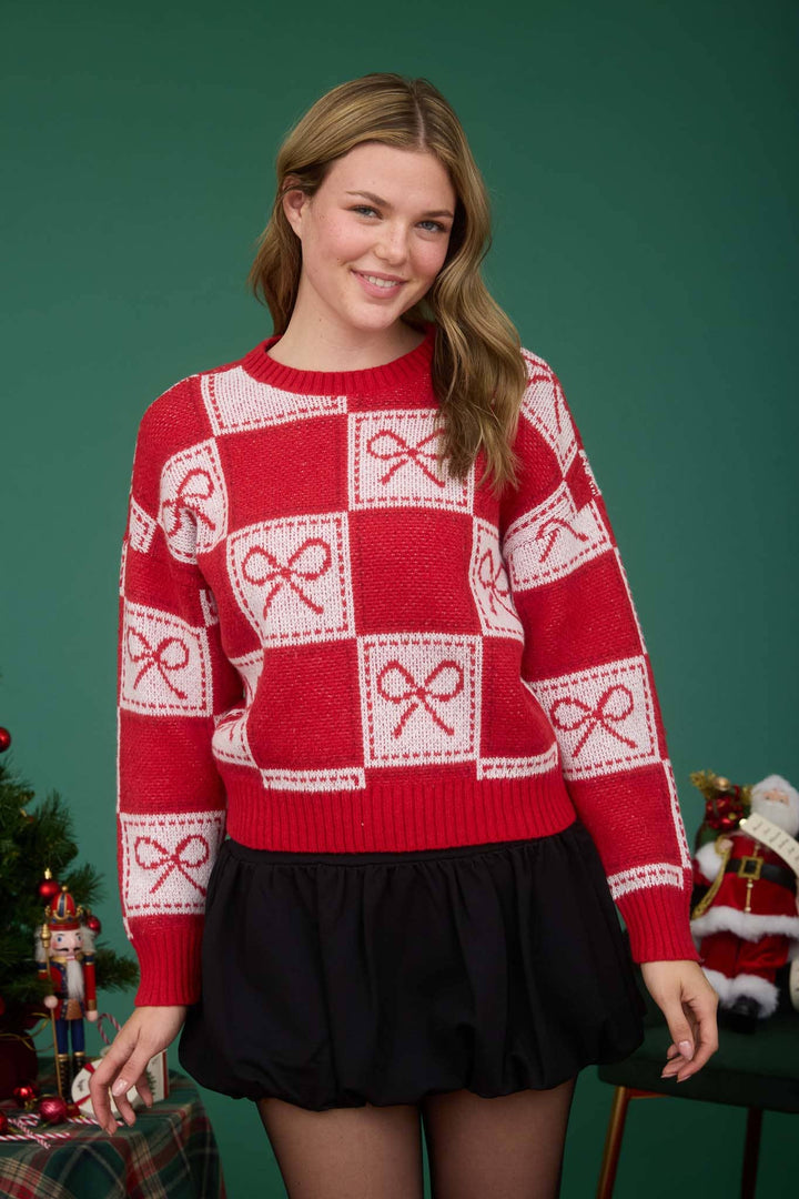 The Noel Bow Sweater