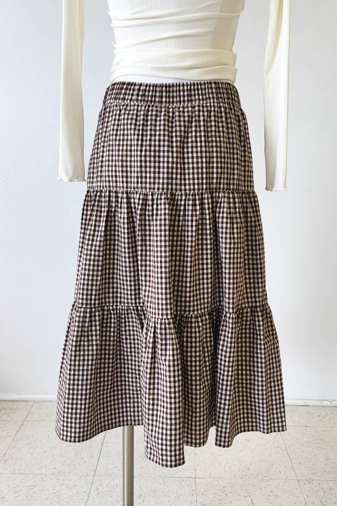 Wren Gingham Skirt
