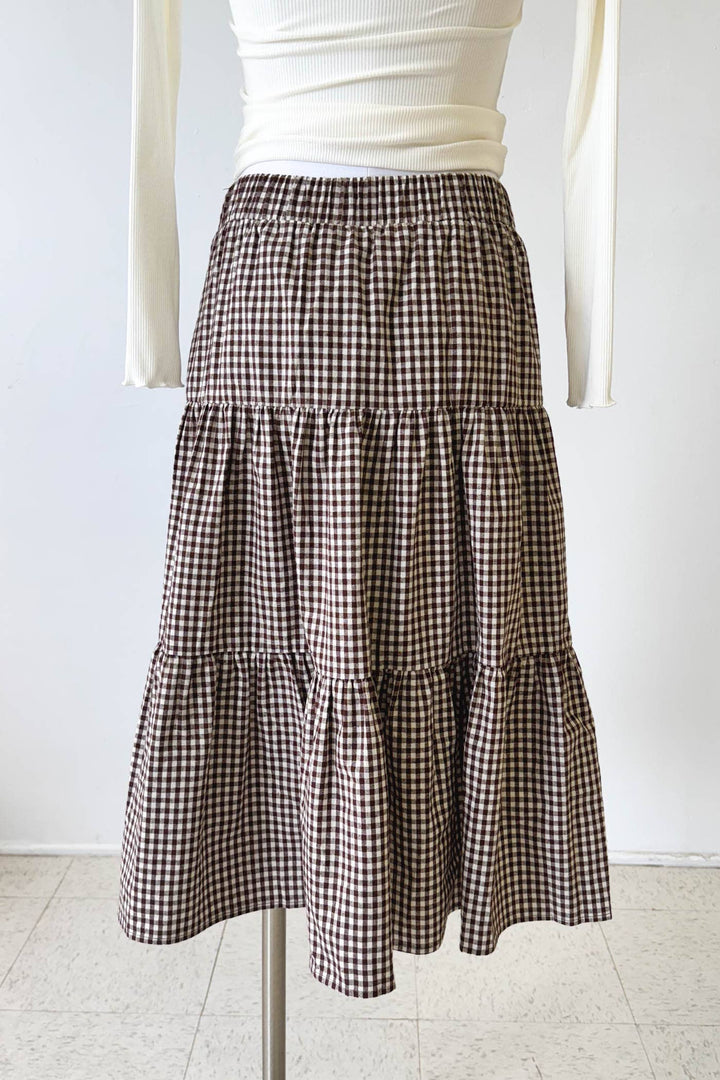 Wren Gingham Skirt