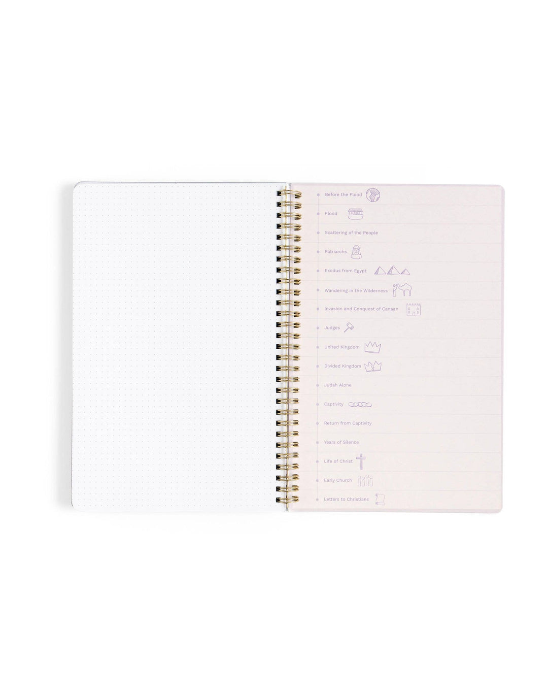 Lilac Church Notes Notebook