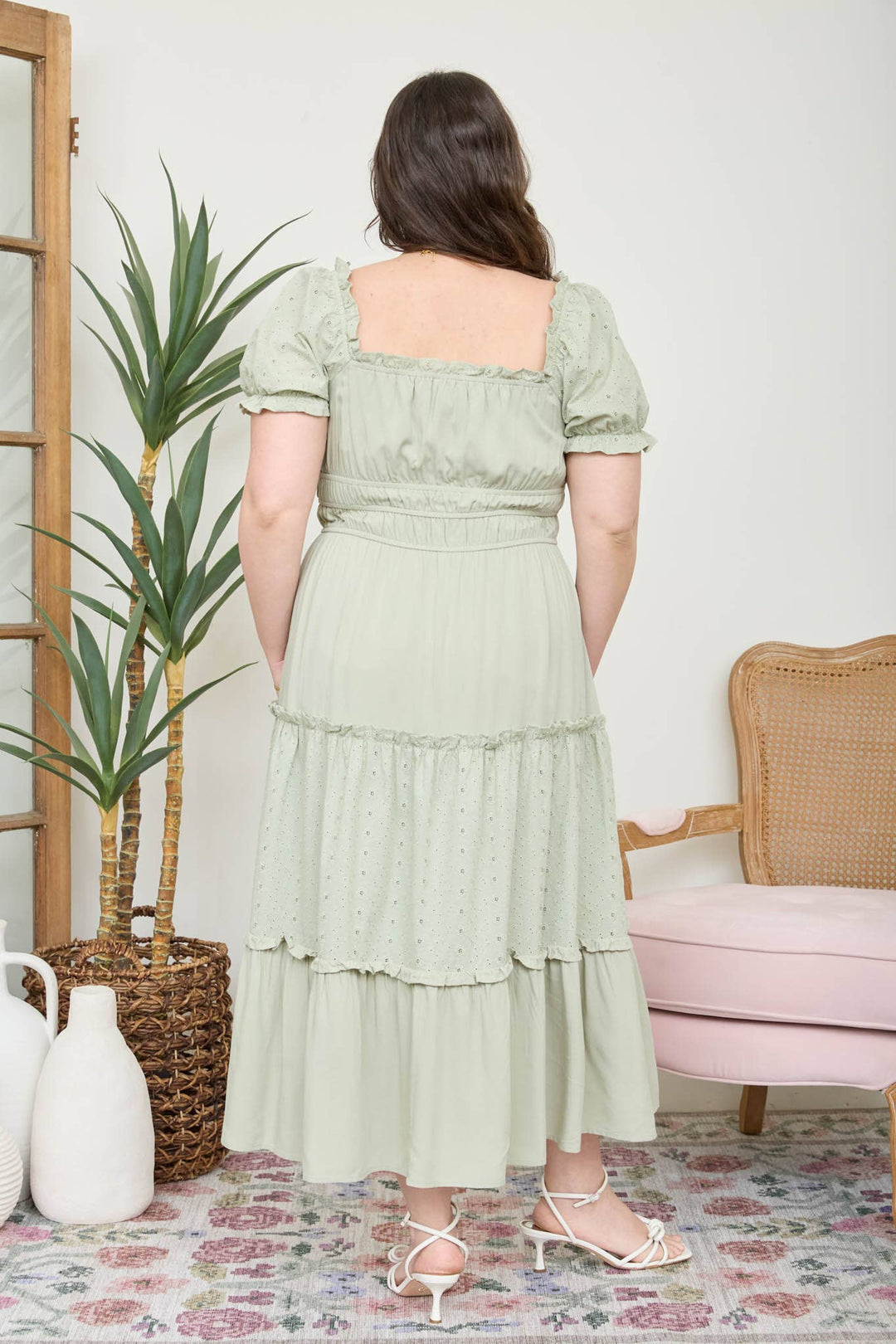 Plus River Front Dress - Baycreek & Co